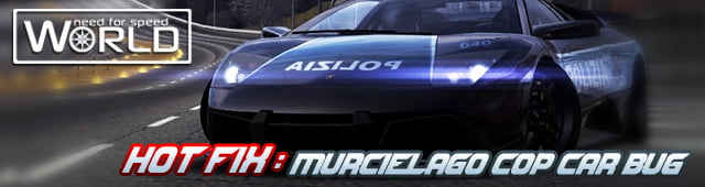 HOT FIX Murcielago Cop Car Bug
