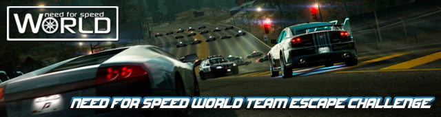Need for Speed World Team Escape Challenge