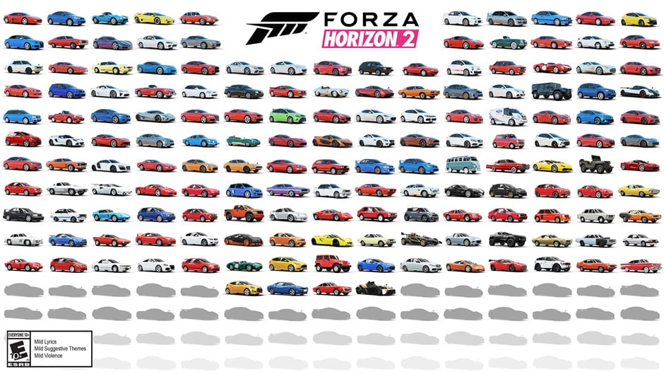 Обновленный список автомобилей Forza Horizon 2 #4